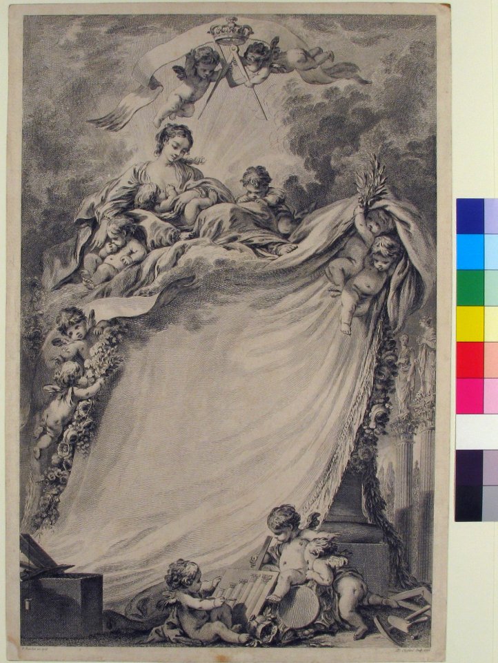 Diploma of the Freemasons of Bordeaux, after François Boucher MET 61.127.3