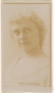 Effie Shannon, from the Actresses series (N245) issued by Kinney Brothers to promote Sweet Caporal Cigarettes MET DP859549