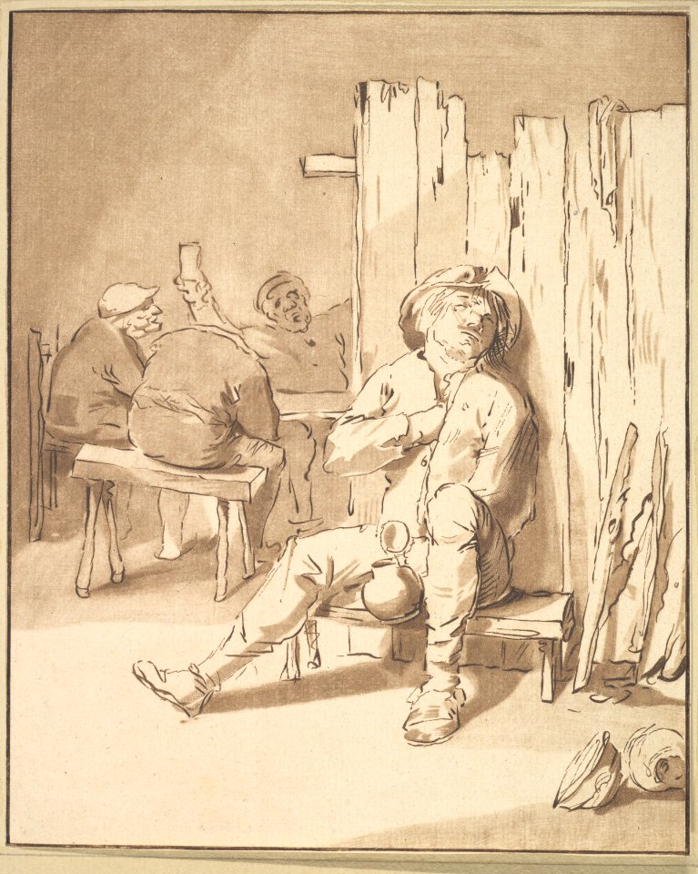 Drunken Farmer in an Inn MET DP828251