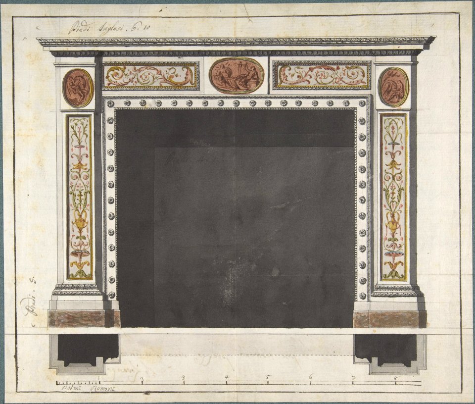 Drawing for a Mantelpiece MET DP803022