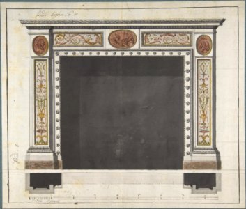 Drawing for a Mantelpiece MET DP803022