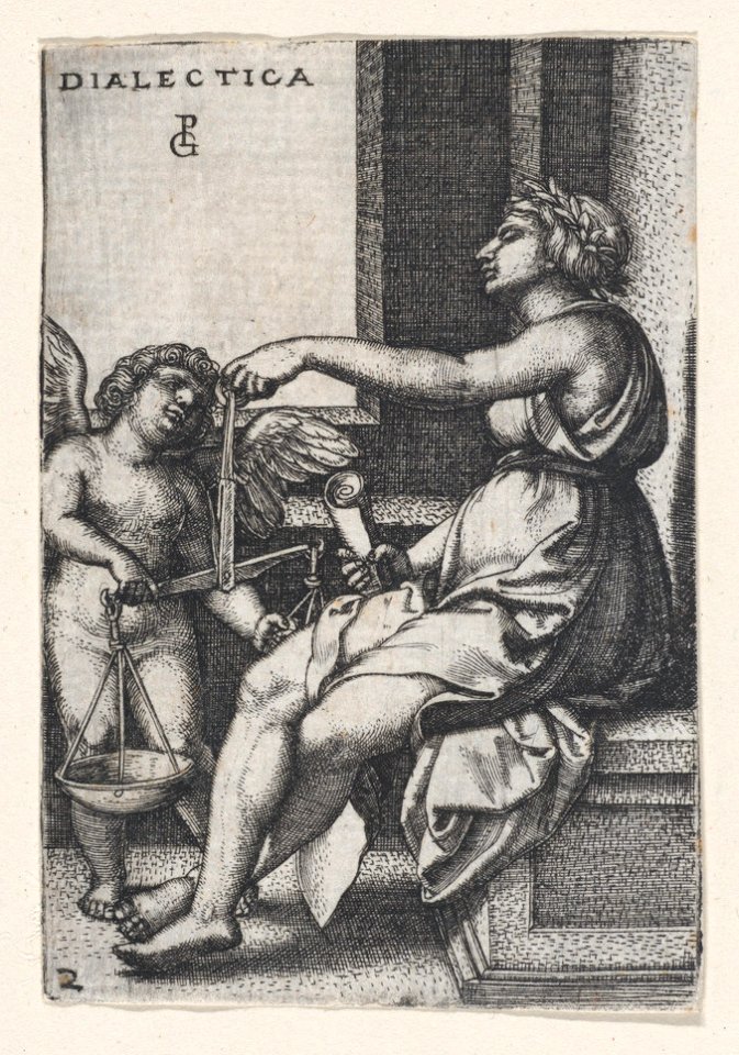 Dialectica, from The Liberal Arts MET DP860349