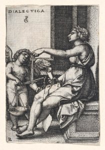 Dialectica, from The Liberal Arts MET DP860349