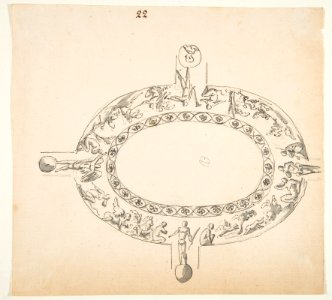 Drawing After an Architectural Fragment MET DP812698