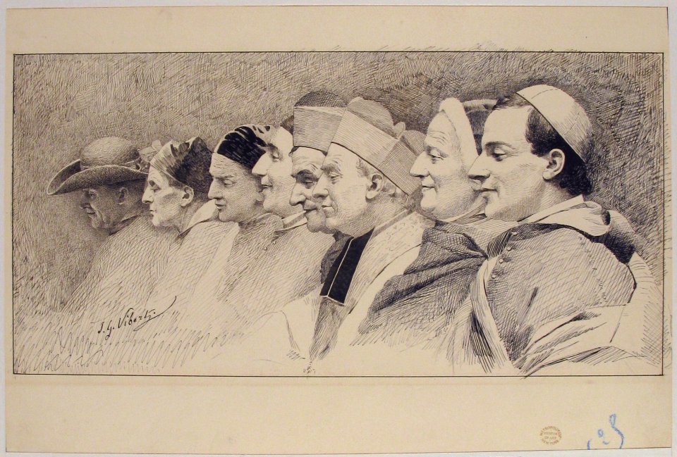 Eight Heads of Ecclesiastics MET 23.280.3