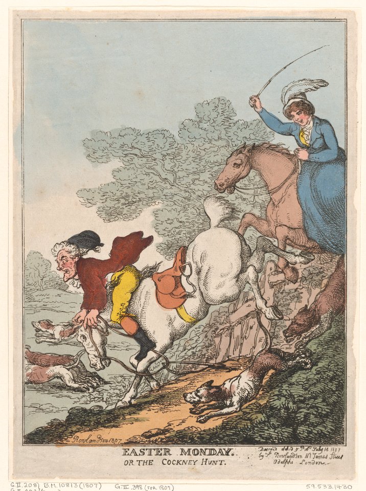 Easter Monday, or The Cockney Hunt MET DP873842