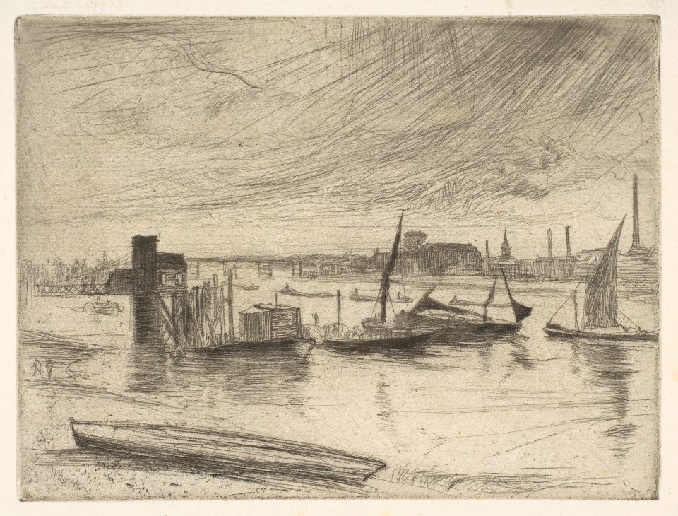 Early Morning, Battersea (Battersea Dawn) (Cadogan Pier) MET DP815446