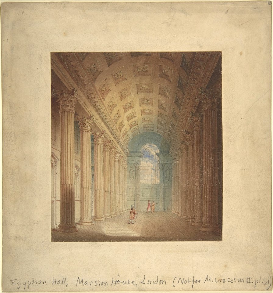 Egyptian Hall, Mansion House, London MET DP804861