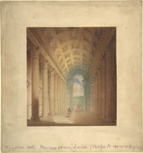 Egyptian Hall, Mansion House, London MET DP804861