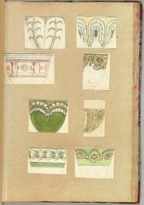 Eight Designs for Decorated Cups MET DP828405