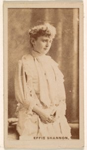 Effie Shannon, from the Actresses series (N245) issued by Kinney Brothers to promote Sweet Caporal Cigarettes MET DP859550