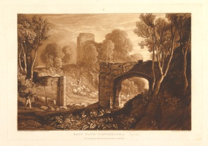 East Gate, Winchelsea, Sussex (Liber Studiorum, part XIV, plate 67) MET DP821589