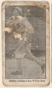 Eddie Collins, Chicago White Sox, from the Baseball Players set (W500) MET DPB881469