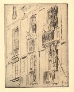 Dieppe, La Rue de la Halle au Blé MET DP819255