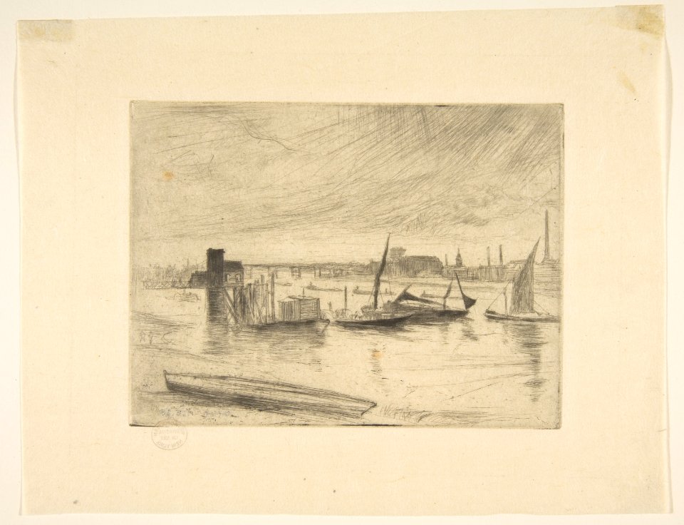 Early Morning, Battersea (Battersea Dawn) (Cadogan Pier) MET DP813379