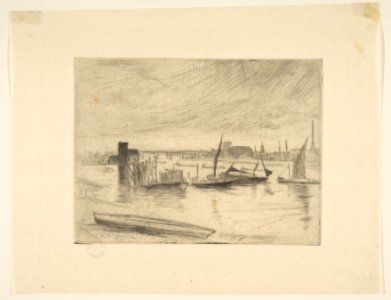 Early Morning, Battersea (Battersea Dawn) (Cadogan Pier) MET DP813379