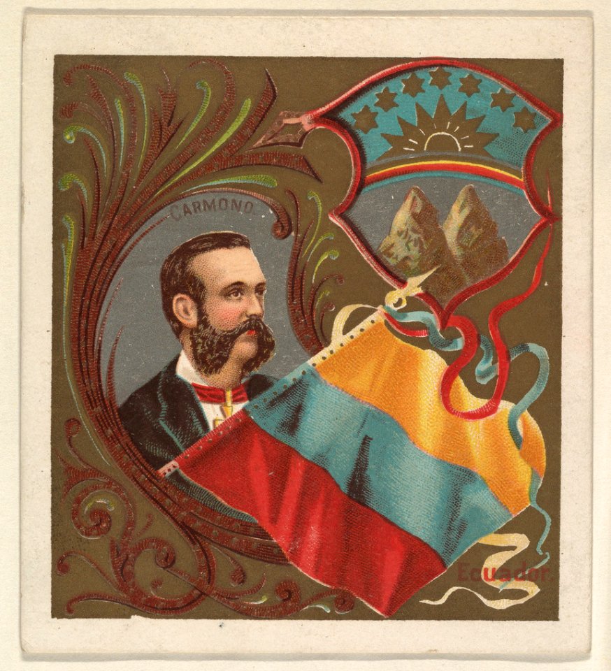 Ecuador, from the International Cards series (N238), issued by Kinney Bros. MET DPB875041