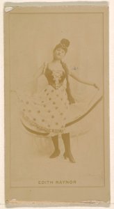 Edith Raynor, from the Actresses series (N245) issued by Kinney Brothers to promote Sweet Caporal Cigarettes MET DP859366