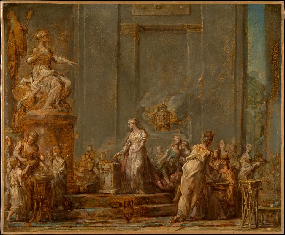 Dido's Sacrifice to Juno MET DP134501