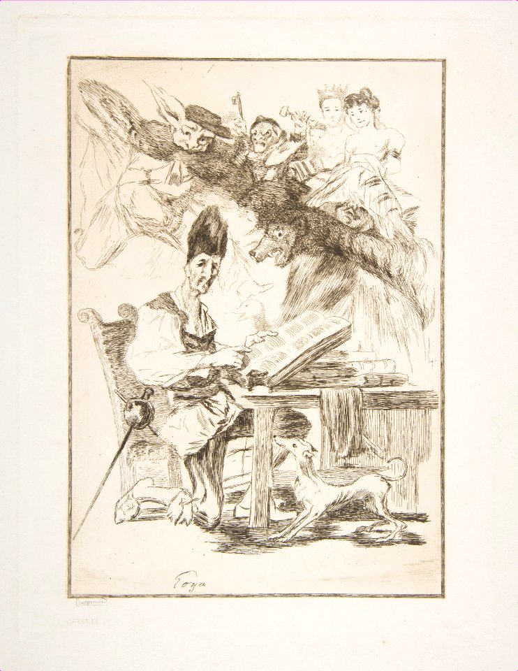 Don Quixote, after Goya MET DP814158
