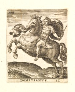 Domitianus from Twelve Caesars on Horseback MET DP-1351-001. Free illustration for personal and commercial use.