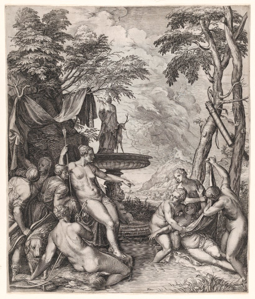 Diana Discovering Callisto's Pregnancy MET DP874330