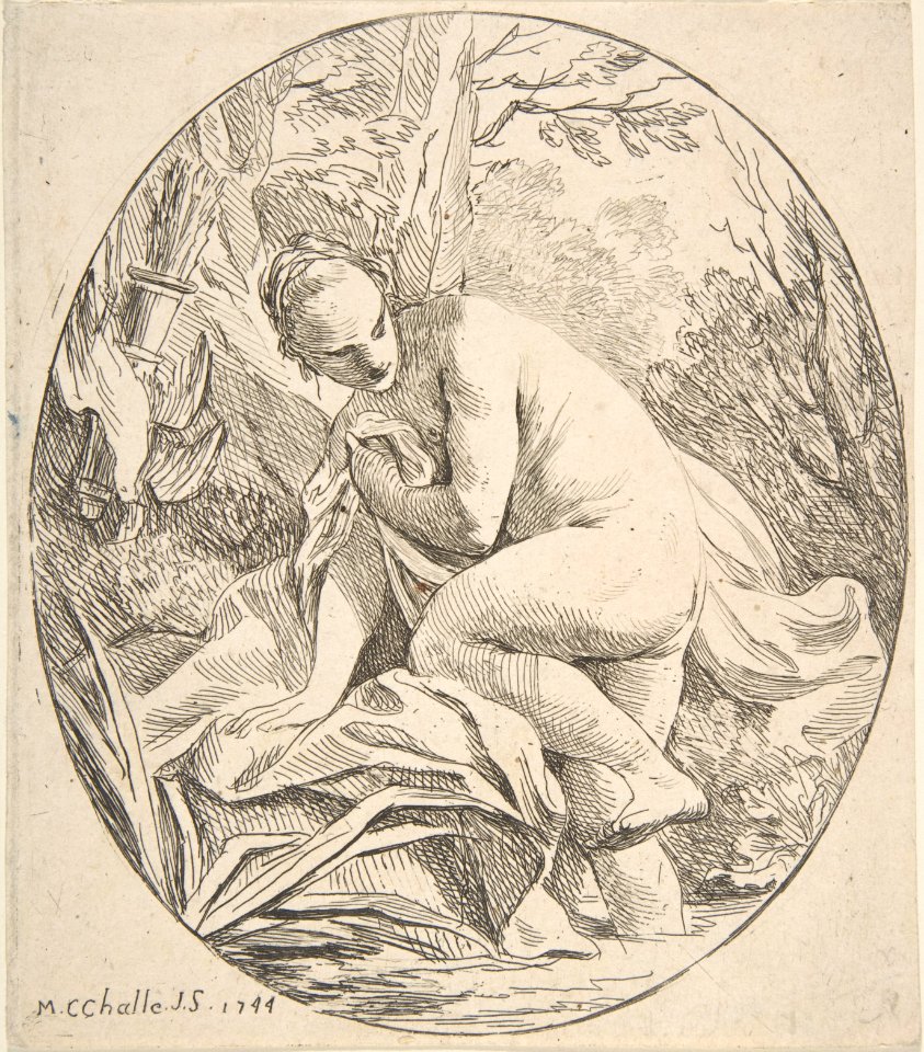 Diana at the Bath MET DP808473