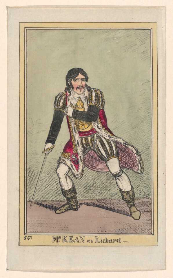 Edmund Kean as Richard III MET DP873247