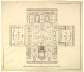 Dining Room at Kirtlington Park, Oxfordshire MET DP821075