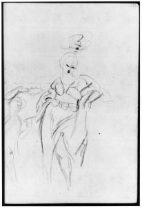 Diana (leaf in Italian Sketch Book, 1750–52) MET 268690