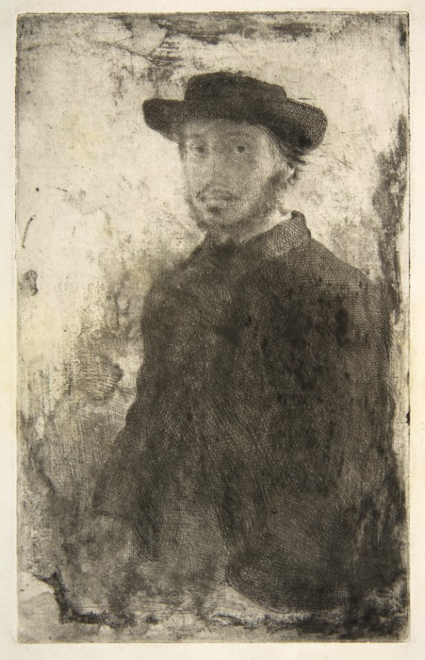 Edgar Degas- Self Portrait MET DP815794