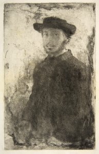 Edgar Degas- Self Portrait MET DP815794