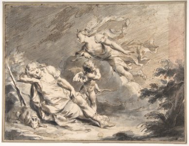 Diana Visiting the Sleeping Endymion MET DP810930