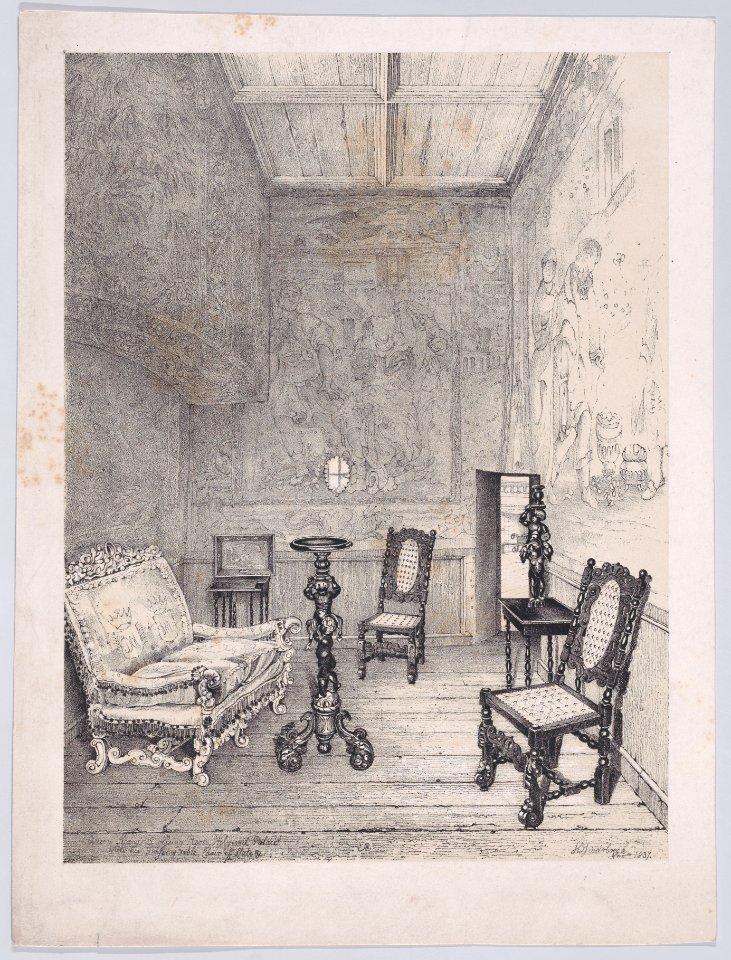 Dressing Room of Mary, Queen of Scots, Holyrood Palace Met DP890154