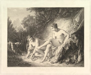 Diana Sourtant du Bain (Diana Leaving the Bath) MET DP828633