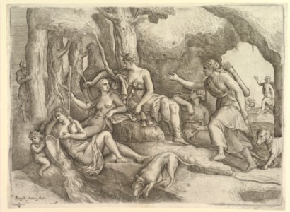 Diana Resting with Nymphs MET DP819531