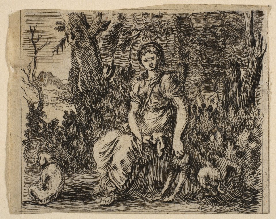 Diana, from 'Game of Mythology' (Jeu de la Mythologie) MET DP817645