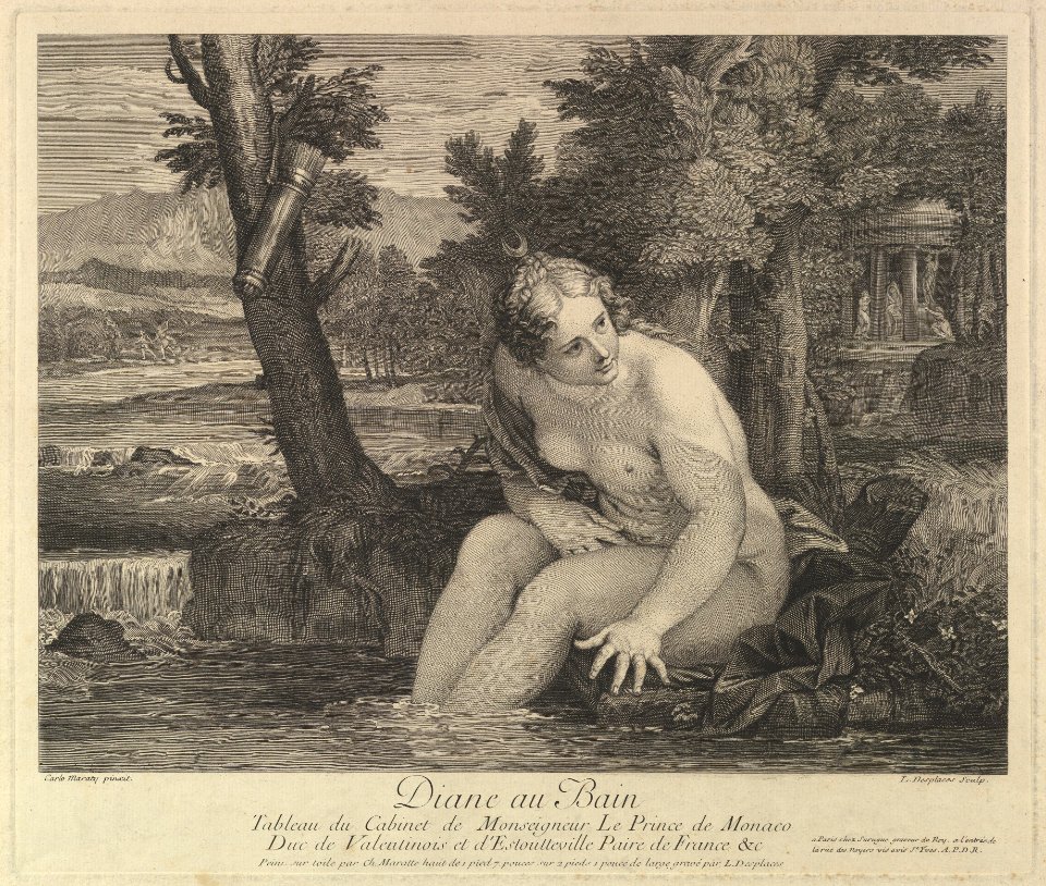 Diana at the Bath MET DP822769
