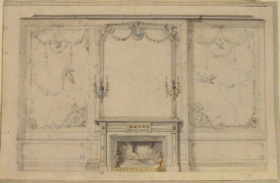 Design for Chimney Piece and Wall Decor MET 69.660.2