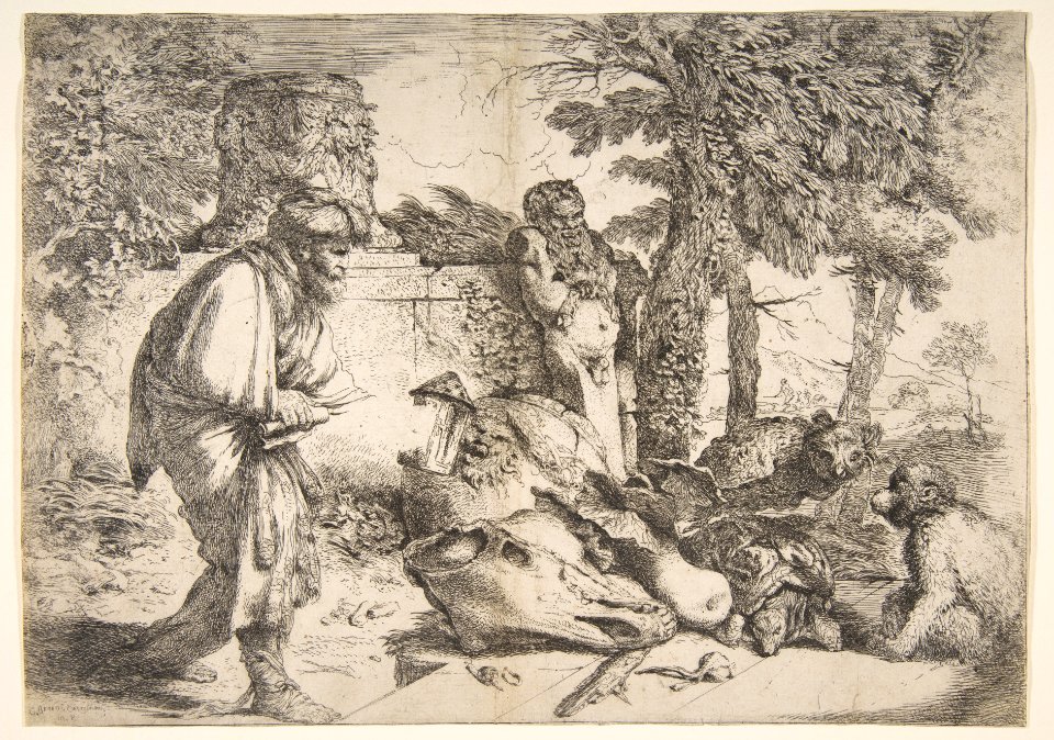 Diogenes in search of an honest man MET DP816387