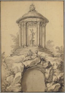 Design for Festival Architecture for an Entry into Paris for the King of Sweden, Frederick I of Hesse MET 1970.611.1