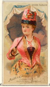 Dress Parade, from the Parasol Drills series (N18) for Allen & Ginter Cigarettes Brands MET DP834976