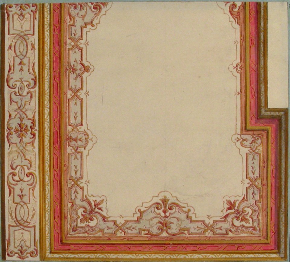 Design for Ceiling of the Duchess of Newcastle's Petit Salon, Hôtel Hope MET 67.827.102