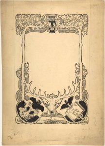 Design for Cover of Book Catalogue of Emil Hirsh, Munich MET DP803843