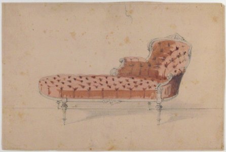 Design for Chaise Lounge MET 49.50.134