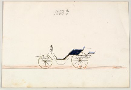 Design for Driving or Pony Phaeton, no. 1083a MET DP877225