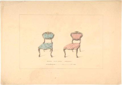 Design for Drawing Room Chairs, Louis Quinze Style MET DP805867