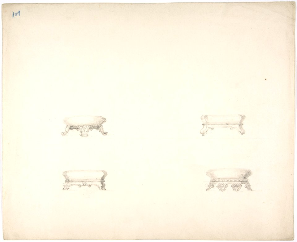 Design for Four Footstools MET DP807215