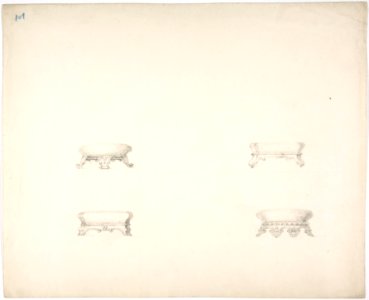 Design for Four Footstools MET DP807215