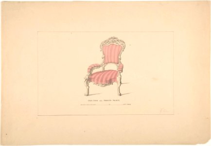 Design for Easy Chair, François Premier Style MET DP805866